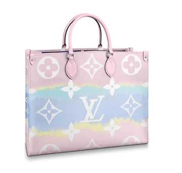 Louis Vuitton Outlet Monogram Canvas Original ONTHEGO M45119 pink