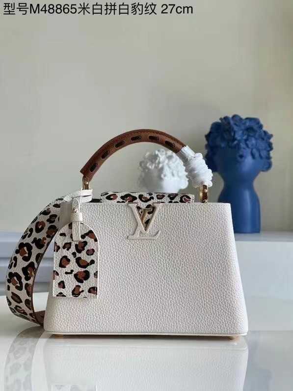 Louis Vuitton Outlet CAPUCINES PM M48865 white