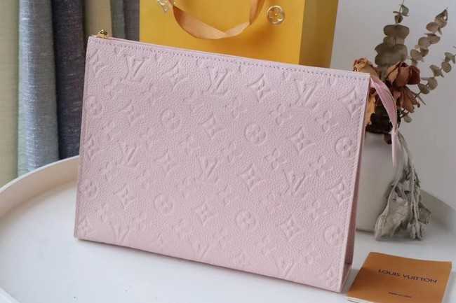 Louis Vuitton Outlet Monogram Empreinte POCHETTE VOYAGE MM M41058 pink