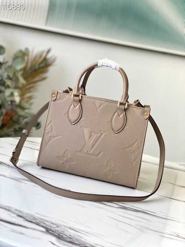 Louis Vuitton Outlet ONTHEGO PM - EXCLUSIVELY ONLINE M45660 Tourterelle Beige