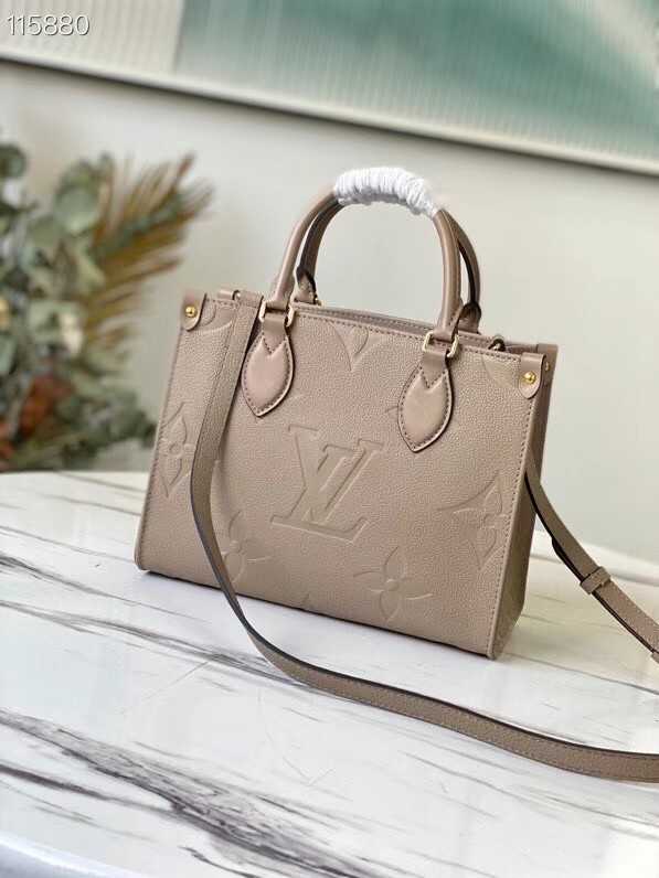 Louis Vuitton Outlet ONTHEGO PM - EXCLUSIVELY ONLINE M45660 Tourterelle Beige