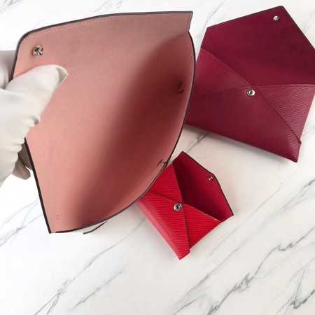 Louis Vuitton Outlet POCHETTE KIRIGAMI M64186 pink red Rose