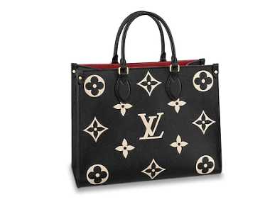 Louis Vuitton Outlet Original Onthego medium tote bag M45495 black