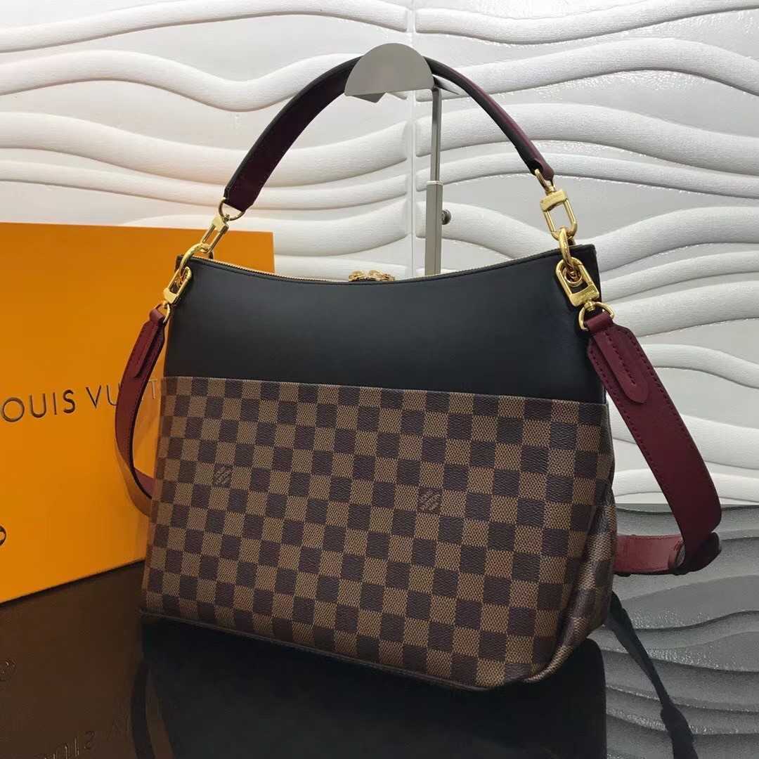 Louis Vuitton Outlet Original Damier Ebene Canvas M40366 black