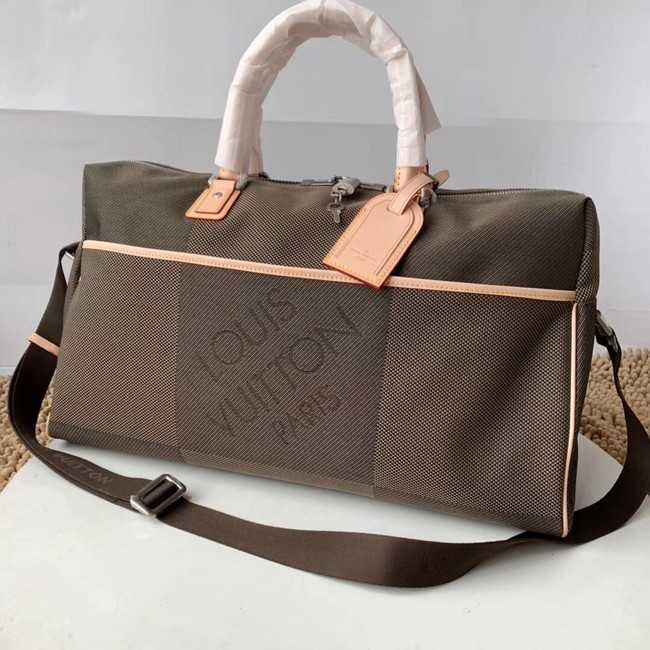 Louis Vuitton Outlet Original KEEPALL M93071 grey