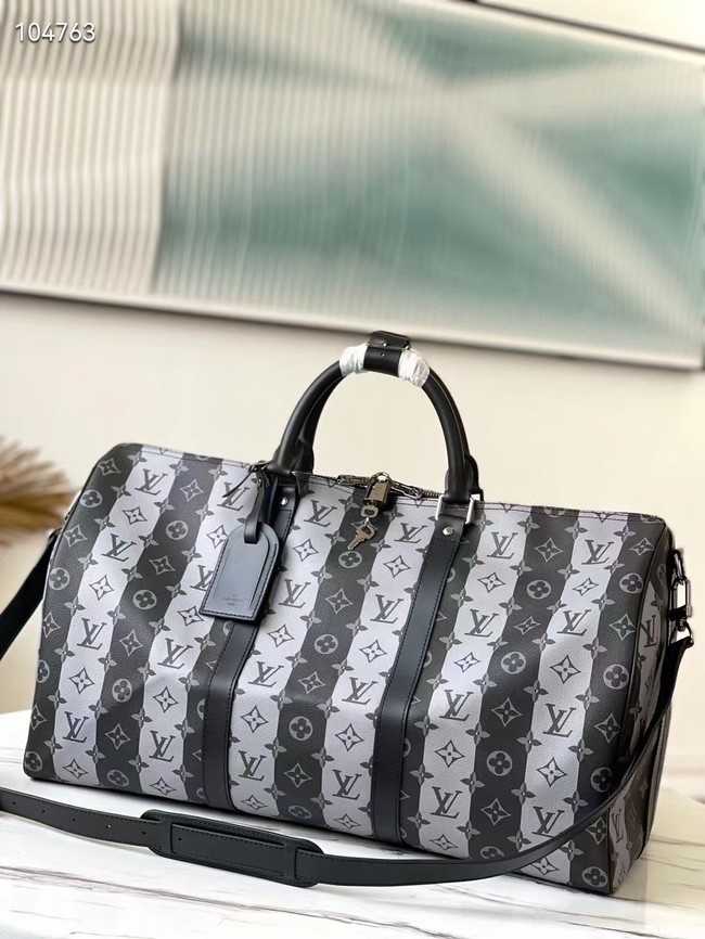 Louis Vuitton Outlet KEEPALL BANDOULIERE 50 N40567 black