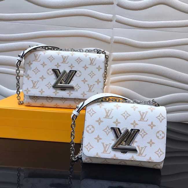 Louis Vuitton Outlet Original Leather TWIST M50332 White