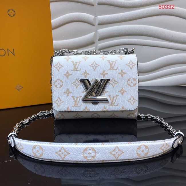 Louis Vuitton Outlet Original Leather TWIST M50332 White