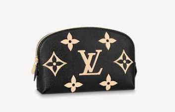 Louis Vuitton Outlet POCHETTE COSMETIQUE PM M59086 Black&Beige