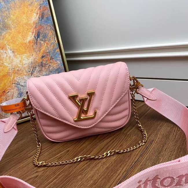 Louis Vuitton Outlet Original NEW WAVE MULTI-POCHETTE M56461 pink