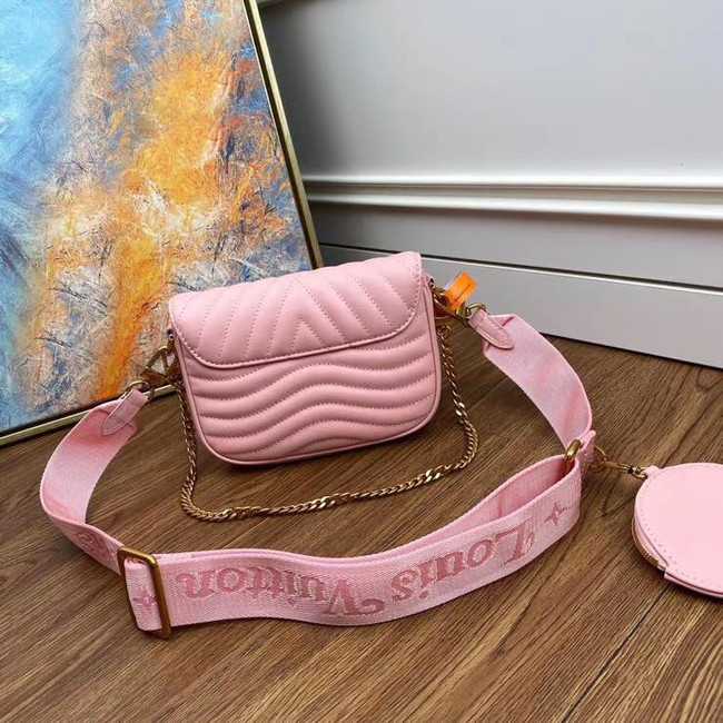 Louis Vuitton Outlet Original NEW WAVE MULTI-POCHETTE M56461 pink