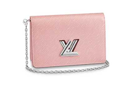 Louis Vuitton Outlet TWIST BELT CHAIN WALLET M68559 pink