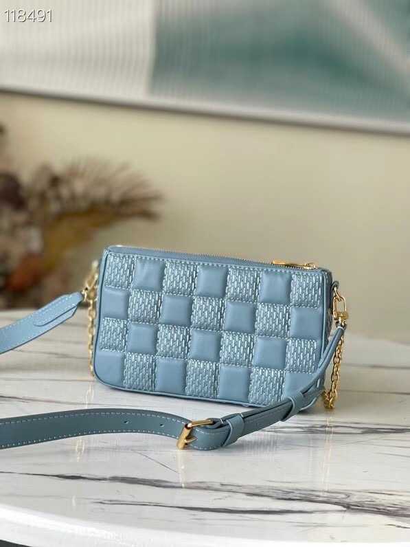 Louis Vuitton Outlet POCHETTE TROCA M59048 sky blue