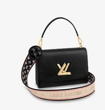 Louis Vuitton Outlet original TWIST MM M57050 black