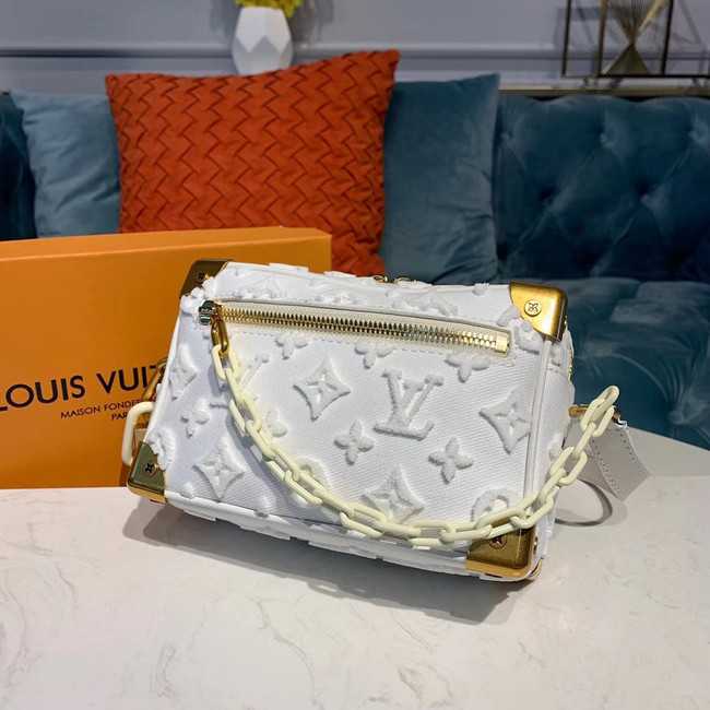 Louis Vuitton Outlet Original Zipper Shoulder Bag M44480 white