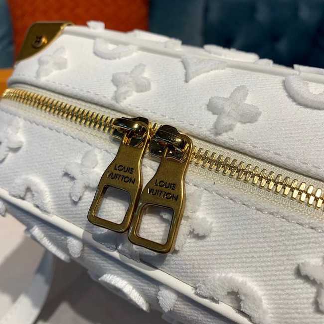 Louis Vuitton Outlet Original Zipper Shoulder Bag M44480 white