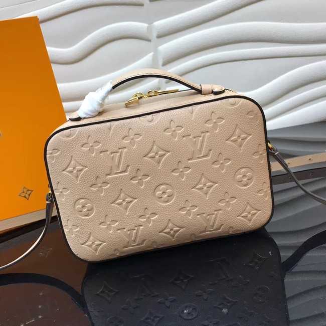 Louis Vuitton Outlet original mongram empreinte SAINTONGE M44593 apricot