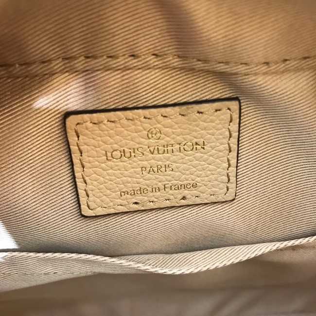 Louis Vuitton Outlet original mongram empreinte SAINTONGE M44593 apricot