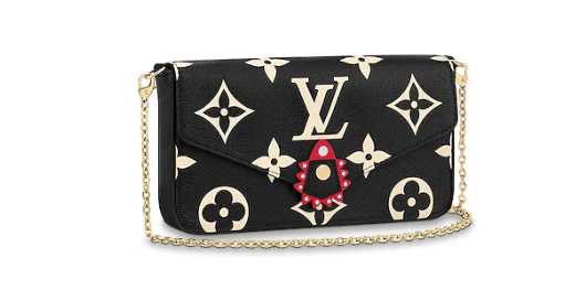 Louis Vuitton Outlet LV CRAFTY POCHETTE FELICIE Chain Bag M69515 black