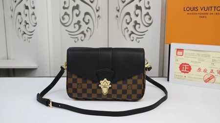 Louis Vuitton Outlet damier ebene clapton pm bag N44243 black