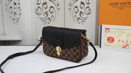 Louis Vuitton Outlet damier ebene clapton pm bag N44243 black