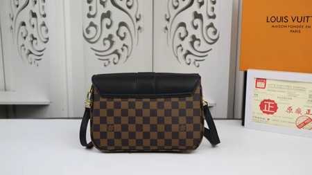 Louis Vuitton Outlet damier ebene clapton pm bag N44243 black