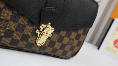 Louis Vuitton Outlet damier ebene clapton pm bag N44243 black