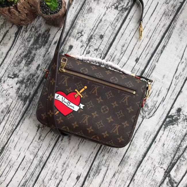 Louis Vuitton Outlet original monogram canvas POCHETTE METIS M43991