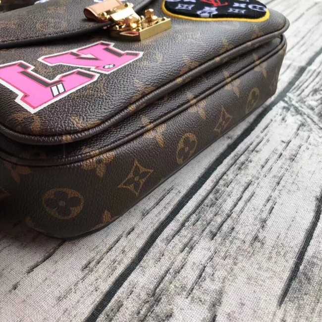 Louis Vuitton Outlet original monogram canvas POCHETTE METIS M43991