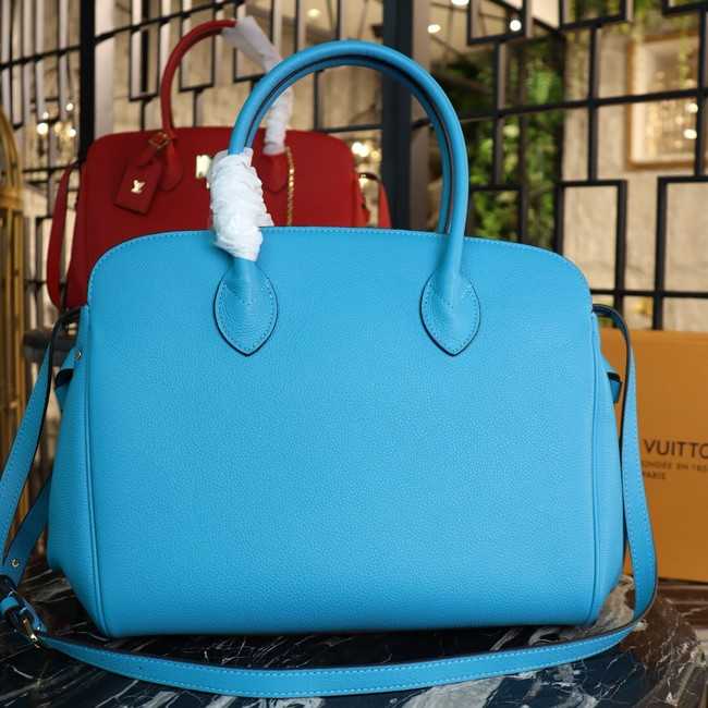 Louis Vuitton Outlet Veau Nuage Leather Milla MM M51685 sky blue