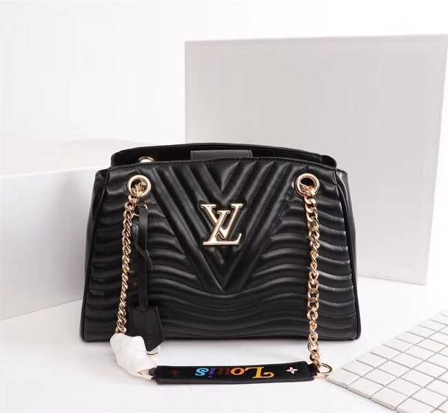 Louis Vuitton Outlet Leather M51497 black