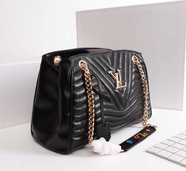 Louis Vuitton Outlet Leather M51497 black