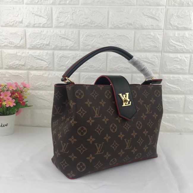 Louis Vuitton Outlet Monogram Canvas 55169 black