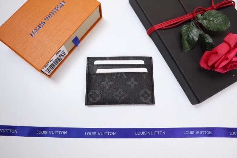 Louis Vuitton Outlet Monogram Canvas CARD HOLDER M61733 black