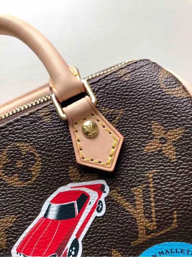 Louis Vuitton Outlet original monogram canvas nano speedy N61252