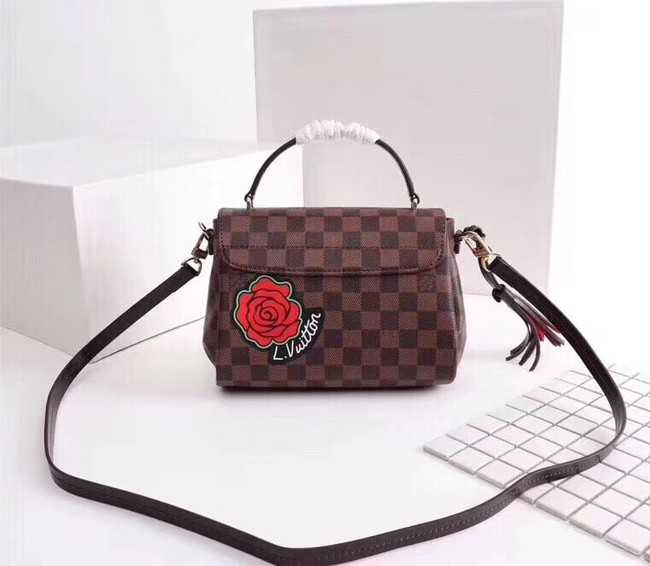 Louis Vuitton Outlet Damier Ebene Canvas CROISETTE N40055