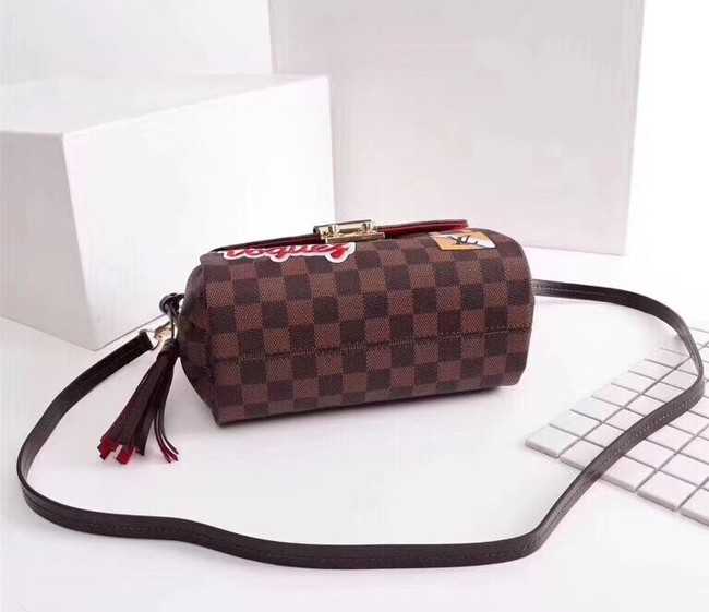 Louis Vuitton Outlet Damier Ebene Canvas CROISETTE N40055