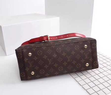 Louis Vuitton Outlet monogram canvas monogram flower M43553 red