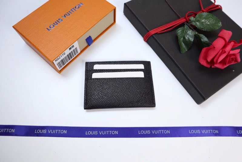 Louis Vuitton Outlet CARD HOLDER M60721 black