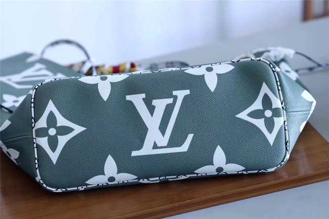 Louis Vuitton Outlet Original Monogram Canvas NEVERFULL M41177 green