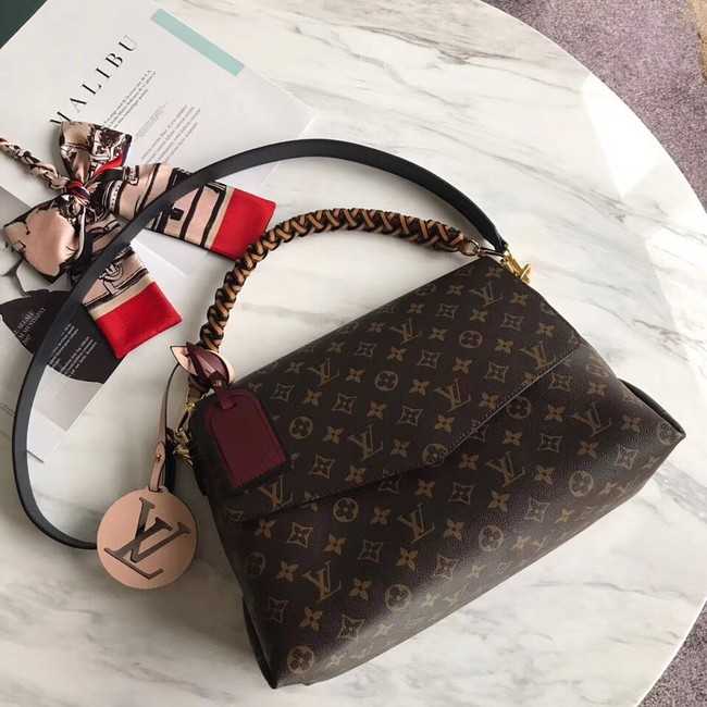 Louis Vuitton Outlet original Monogram Canvas BEAUBOURG MM M43953