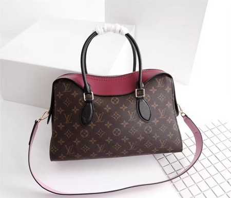 Louis Vuitton Outlet Monogram Canvas TUILERIES TOTE Bag M41455 Red