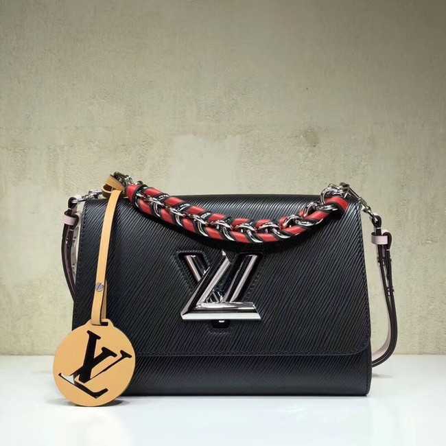 Louis Vuitton Outlet original epi leather TWIST MM M52503 black