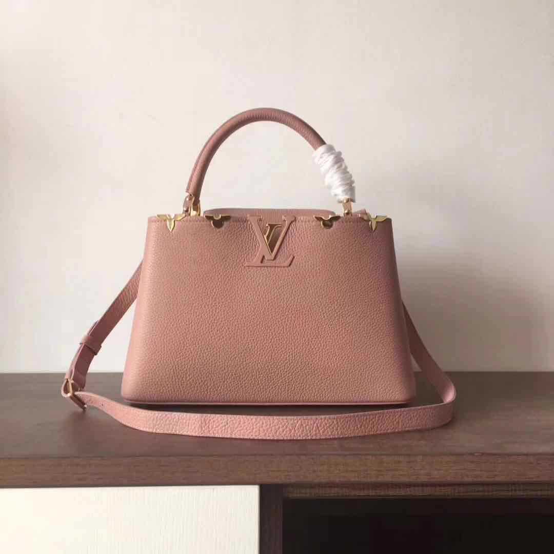 Louis Vuitton Outlet original Elegant Capucines BB Bags M94517 pink