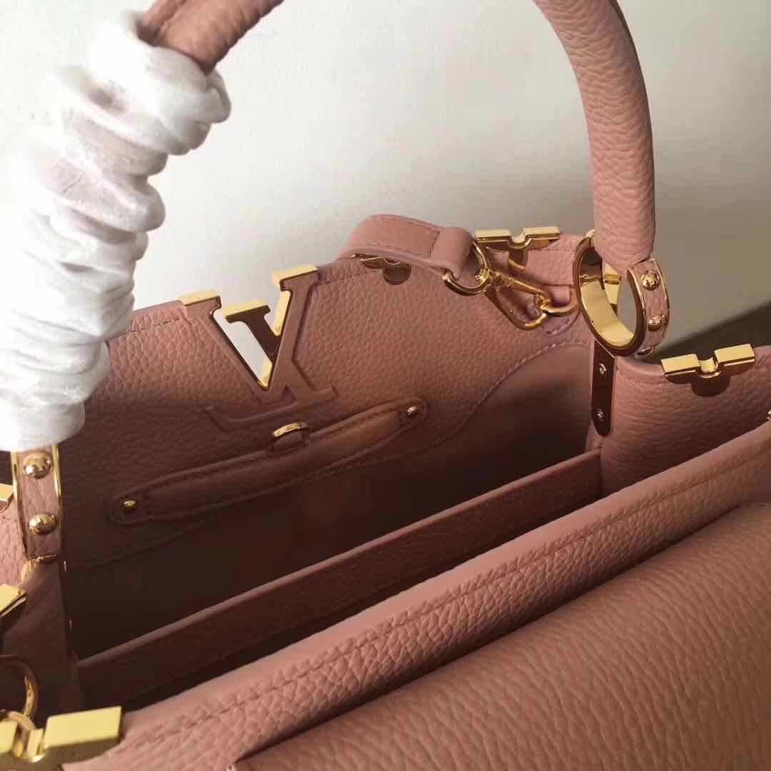 Louis Vuitton Outlet original Elegant Capucines BB Bags M94517 pink