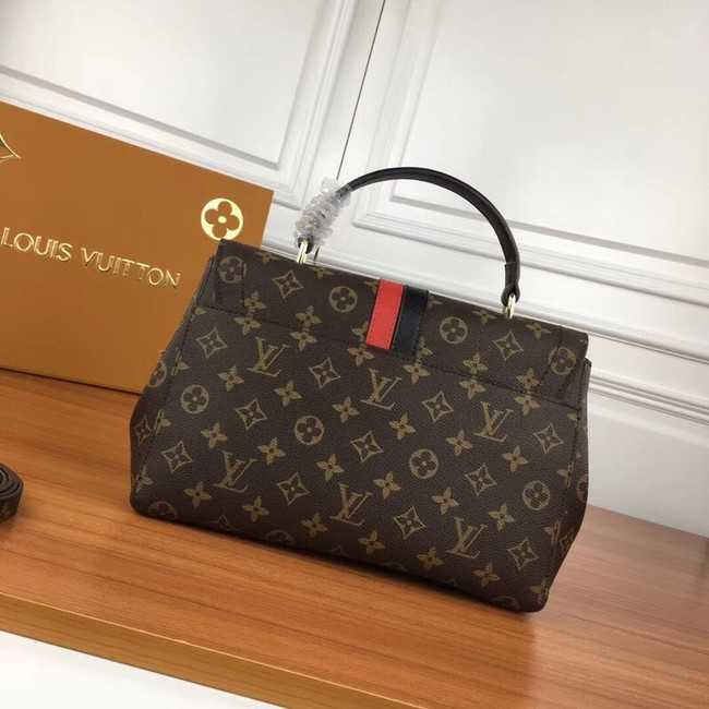 Louis Vuitton Outlet monogram canvas M66811 black&red