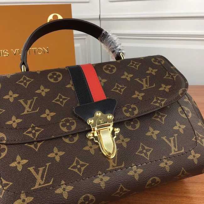 Louis Vuitton Outlet monogram canvas M66811 black&red