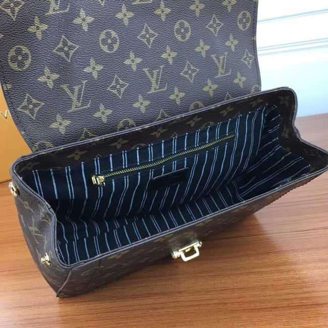 Louis Vuitton Outlet monogram canvas M66811 black&red