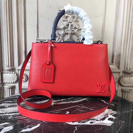 Louis Vuitton Outlet KLEBER MM EPI INDIGO M51333 red