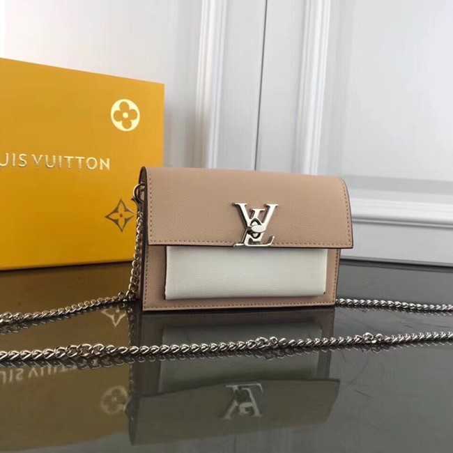 Louis Vuitton Outlet MYLOCKME BB CHAIN LOUISE M63471 apricot